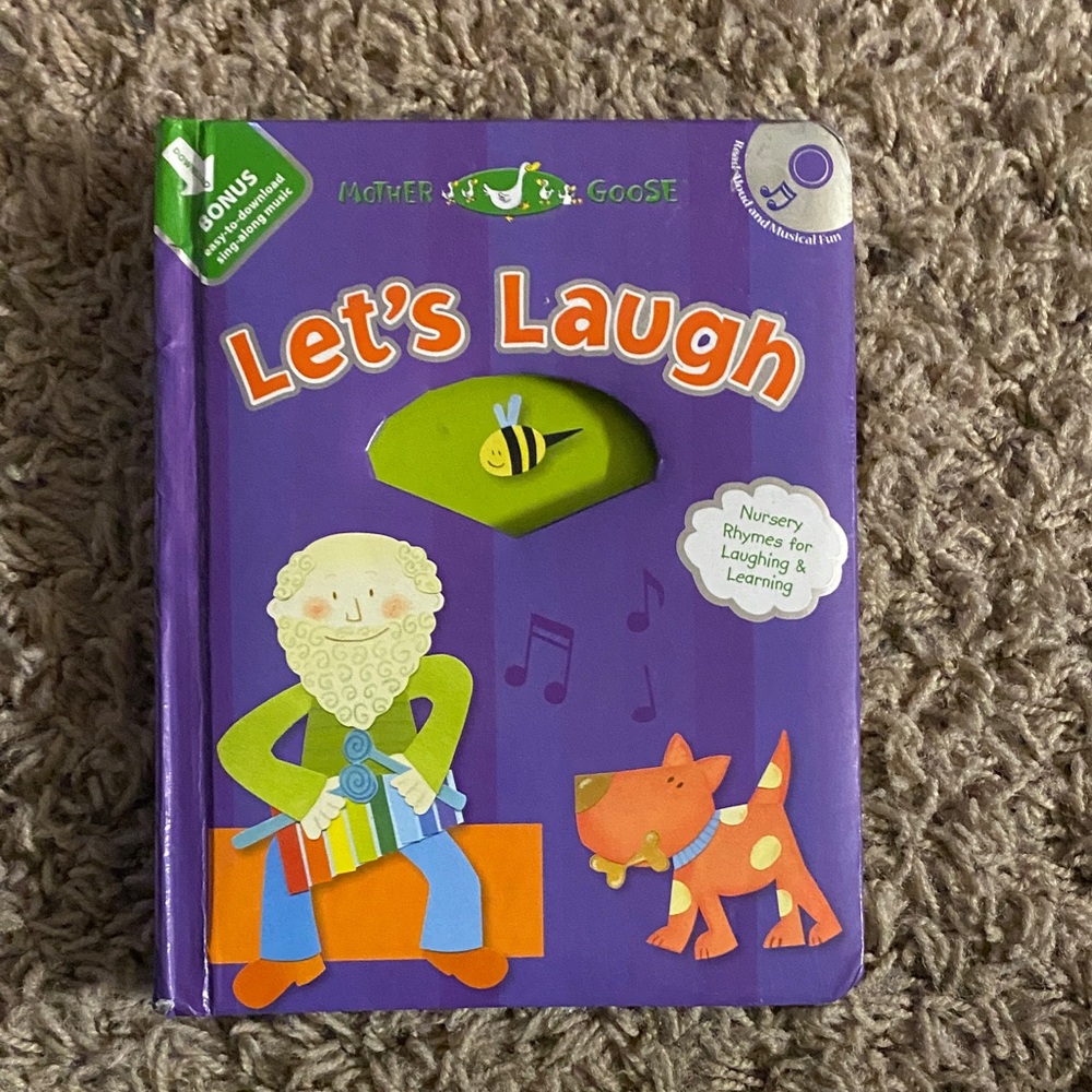 Let's Laugh Purple Learning Book- Hardcover